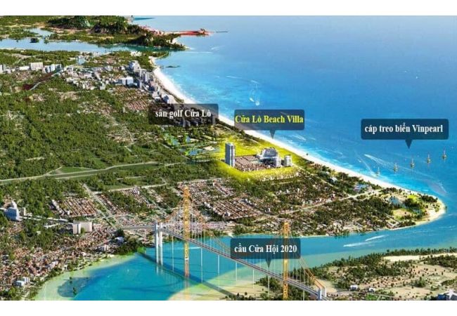 Cơ sở nào nói đất nền Cửa Lò Beach Villa tăng giá?