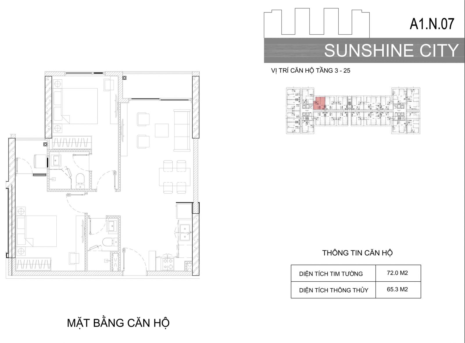 Thiết kế căn hộ sunshine city quận 7